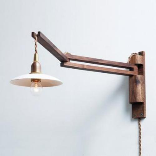 壁付けブラケット Wood Bracket ZIG