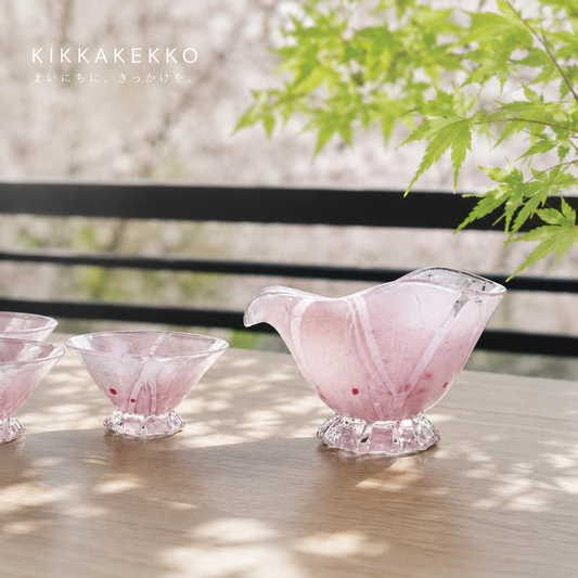 WATARI GLASS STUDIO 酒器セット