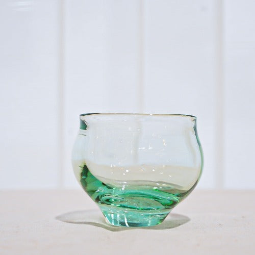 冷酒グラス 琵琶湖彩還元ブルー glass imeca