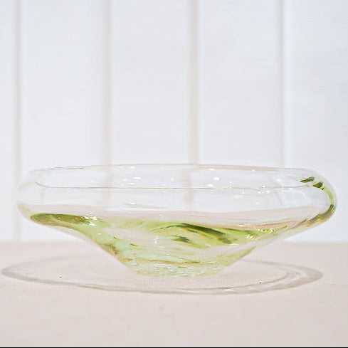 水盤 琵琶湖彩 glass imeca 神永朱美