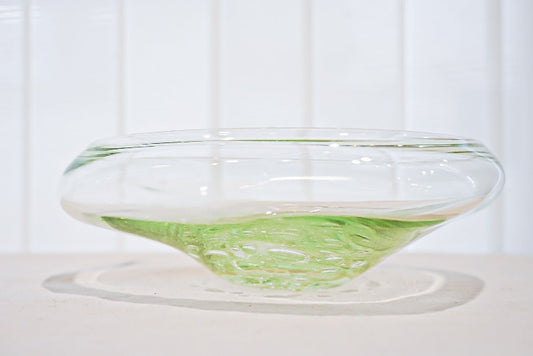水盤大 琵琶湖彩 glass imeca 神永朱美