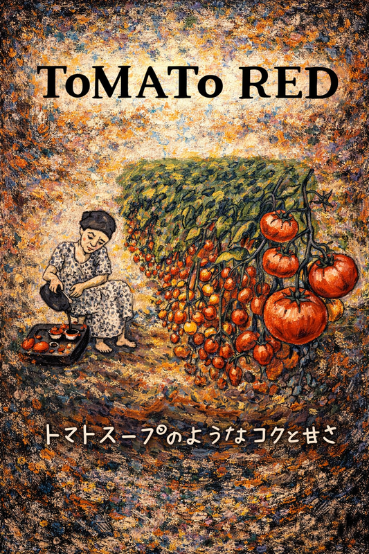 ケニア トマトレッド / 爽やかさと酸味と苦味の絶妙なバランスの味わい