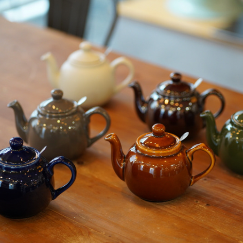 ロンドンポタリー (London Pottery) 　ファームハウス ティーポット 2cup