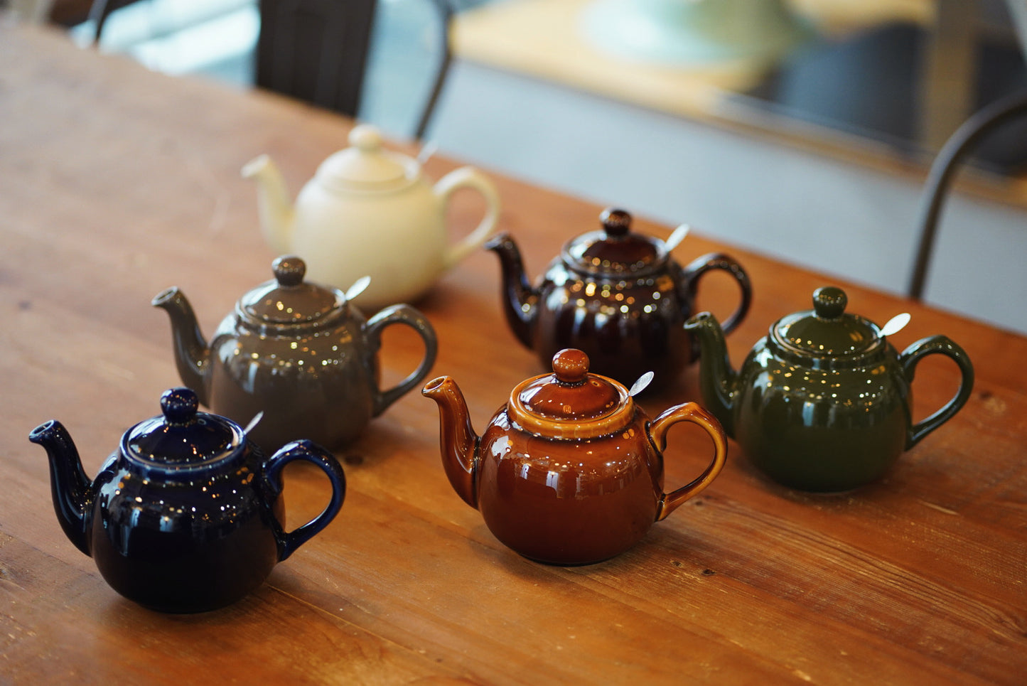 ロンドンポタリー (London Pottery) 　ファームハウス ティーポット 2cup