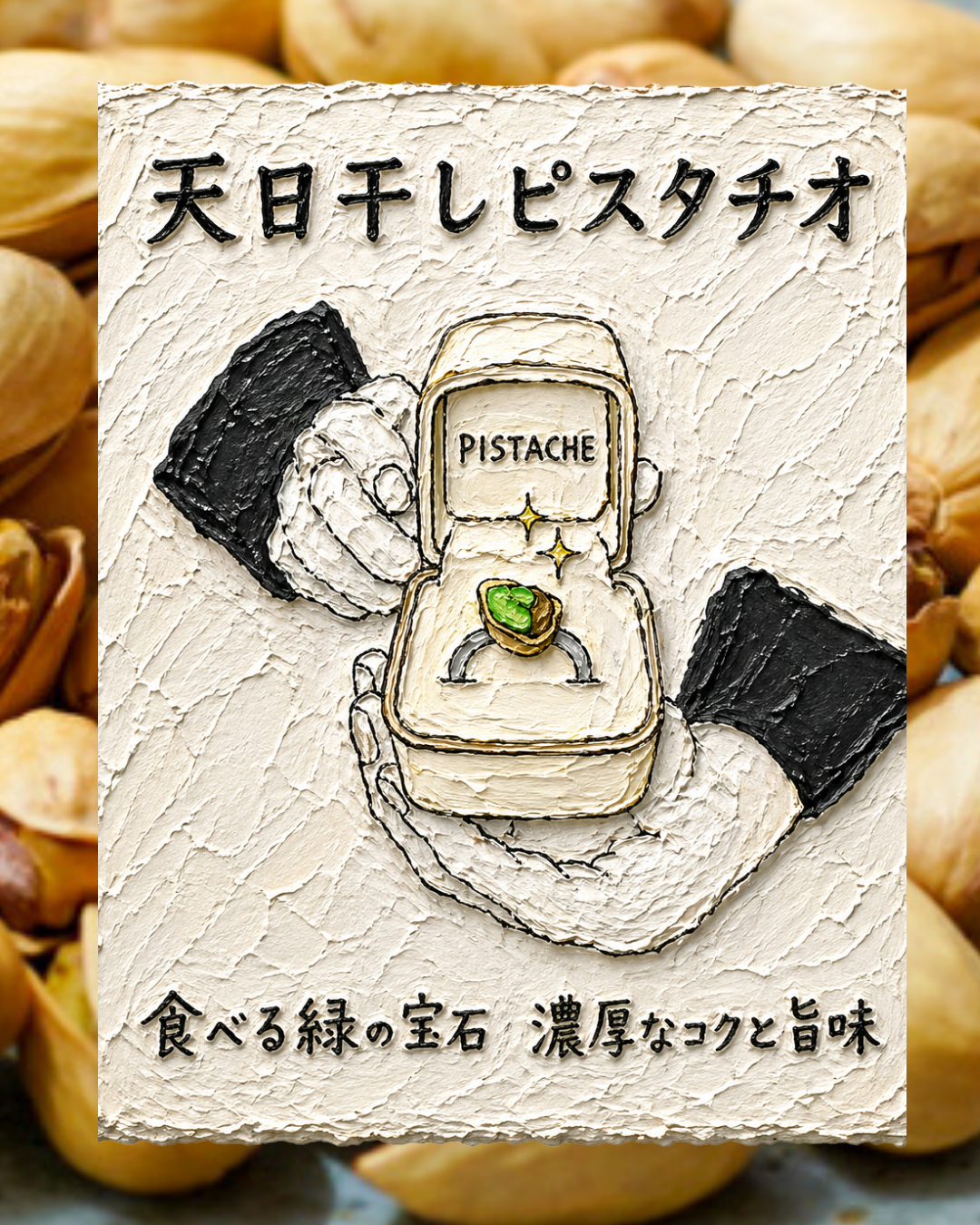天日干し焙煎ピスタチオ｜「ナッツの女王」と呼ばれる栄養素豊富なピスタチオの香ばしさ