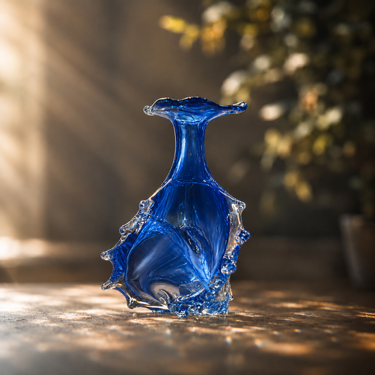 海中こびん　一輪挿し　WATARIGLASS studio