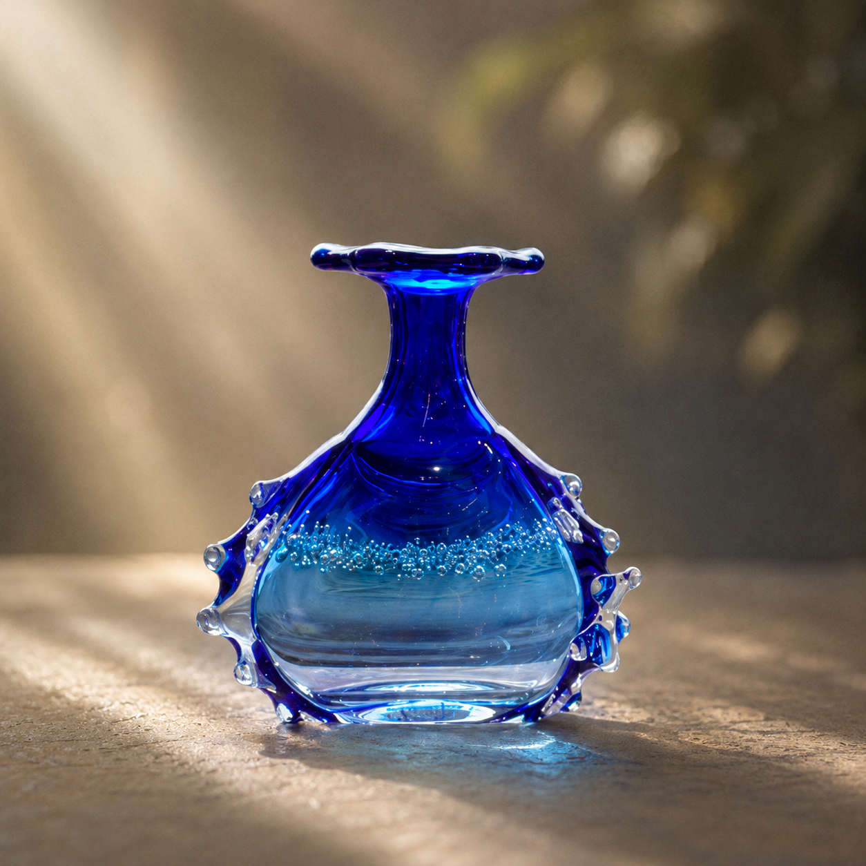 海中こびん　一輪挿し　WATARIGLASS studio
