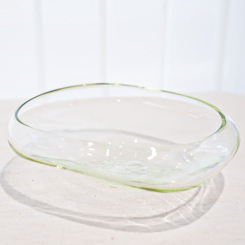 水盤　琵琶湖彩　glass imeca　神永朱美