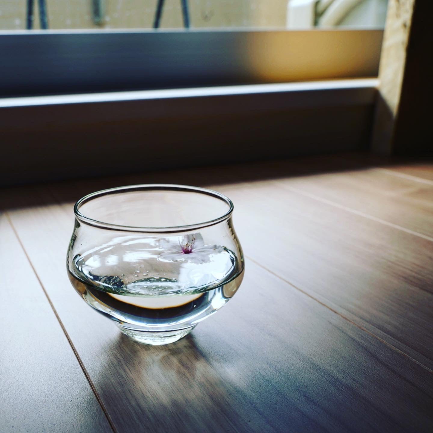 冷茶グラス　琵琶湖彩　glass imeca　神永朱美